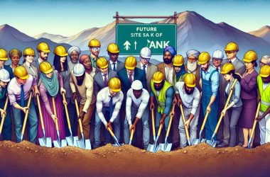 "Bank Groundbreaking"