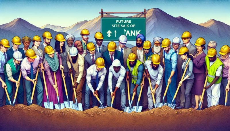 "Bank Groundbreaking"