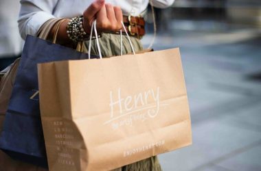 brown Henry paper bag