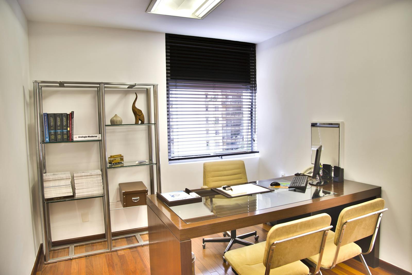 empty office desk
