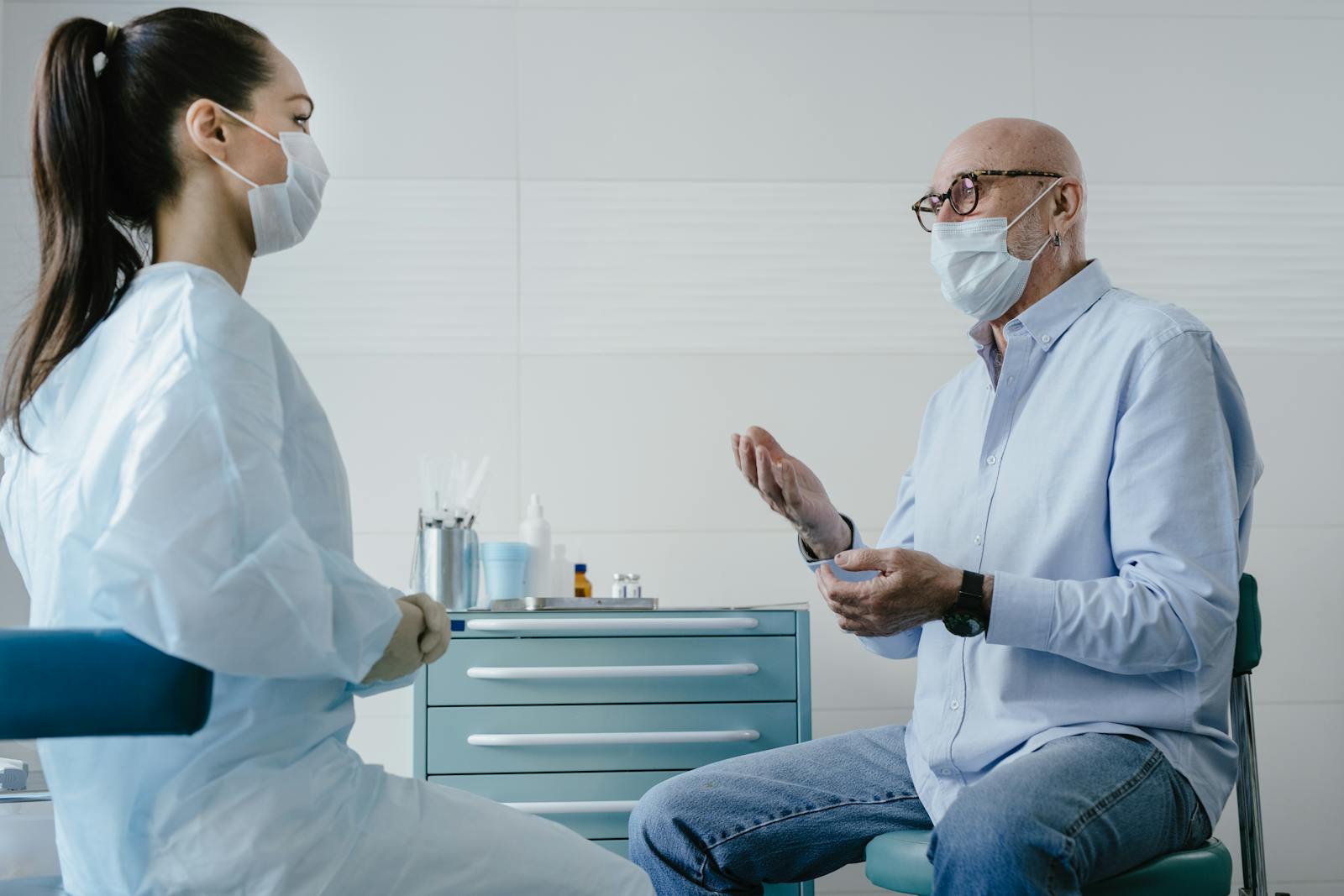 elderly Latin American patient