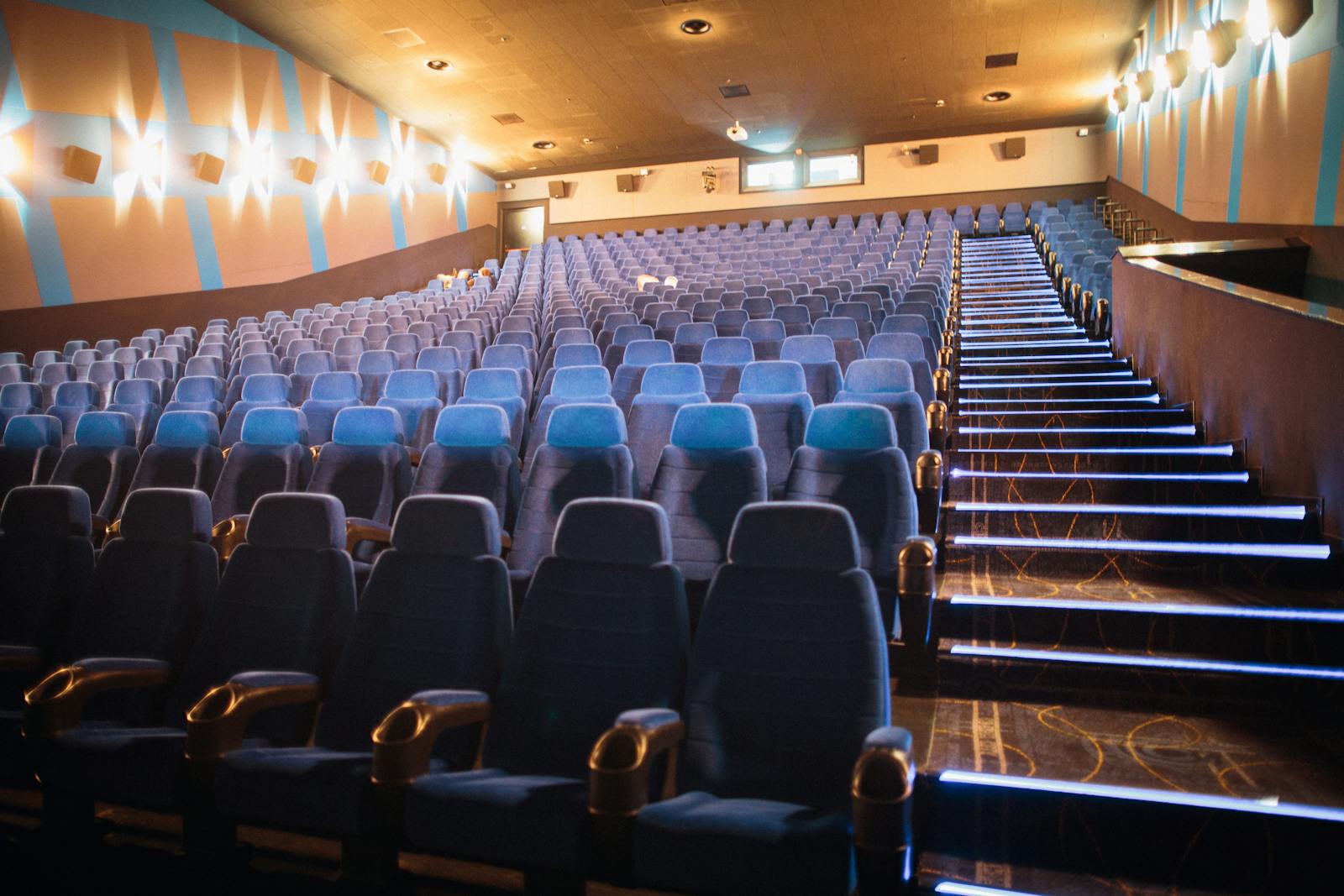 CinemaCon theater stage