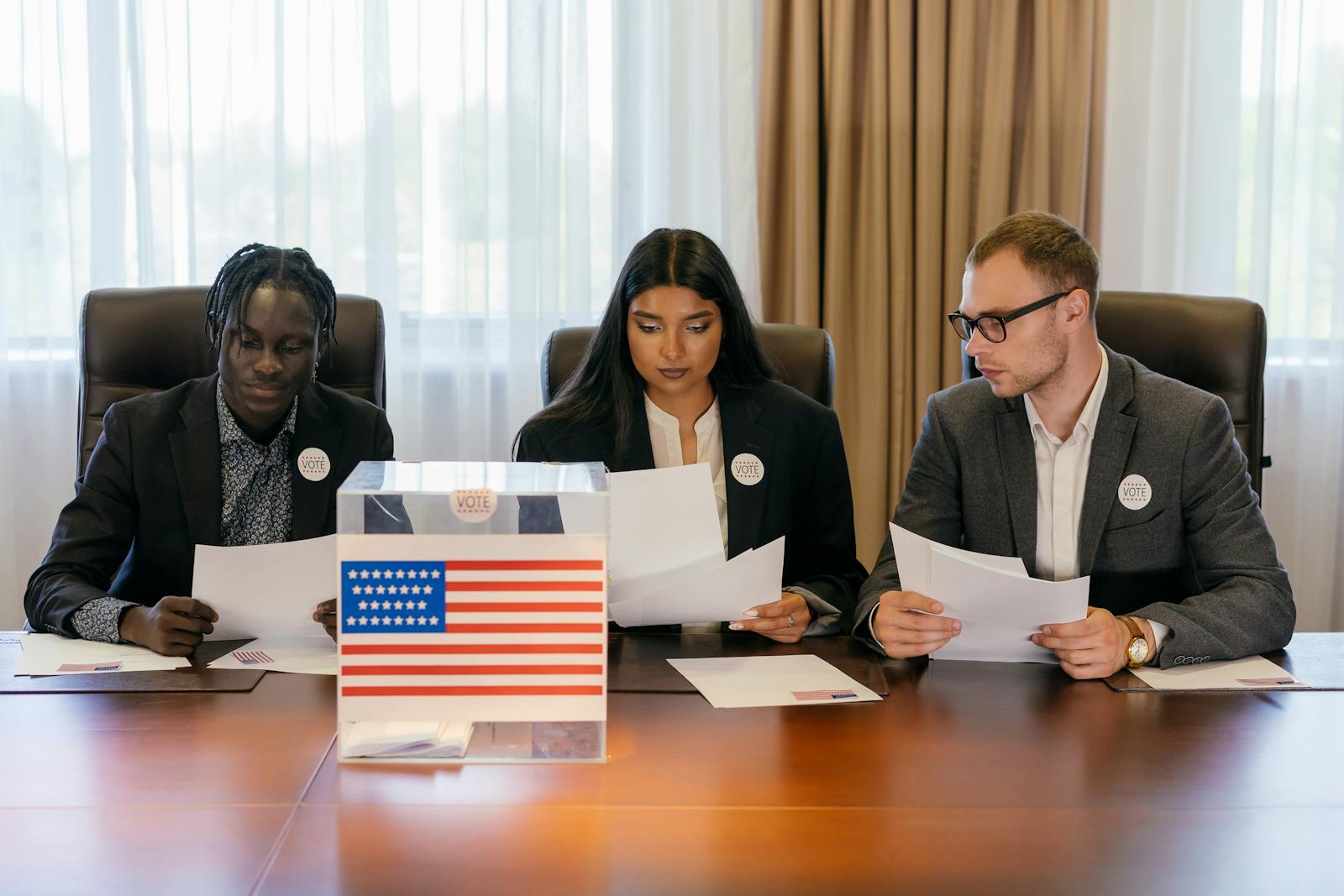 political strategy meeting