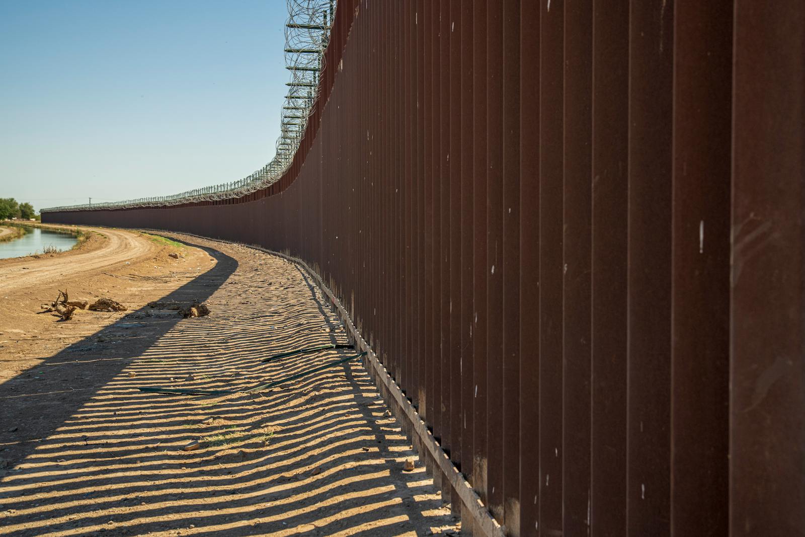 US Mexico border industrial