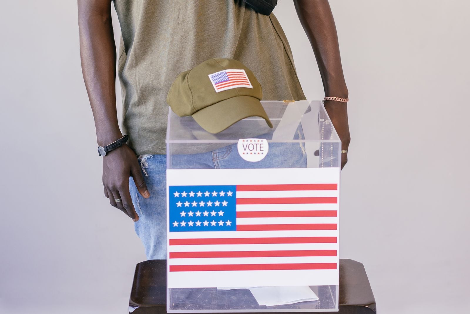 ballot voting booth