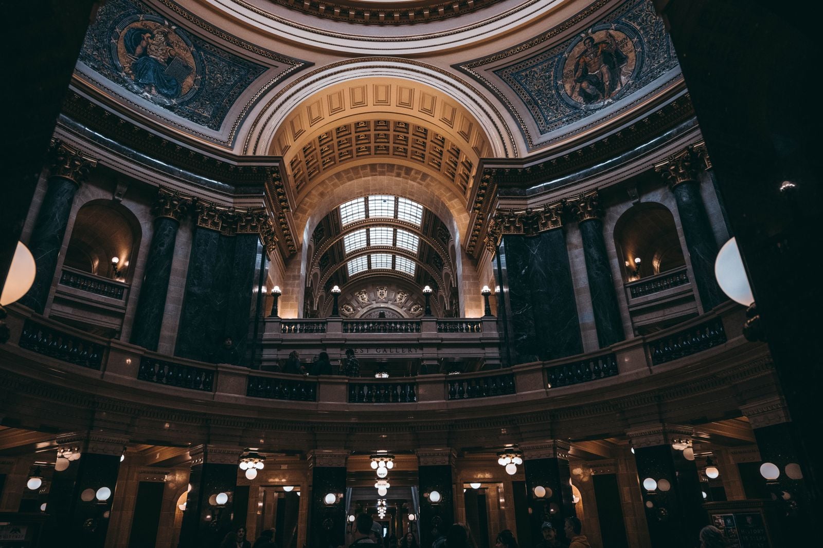 State capitol building interior