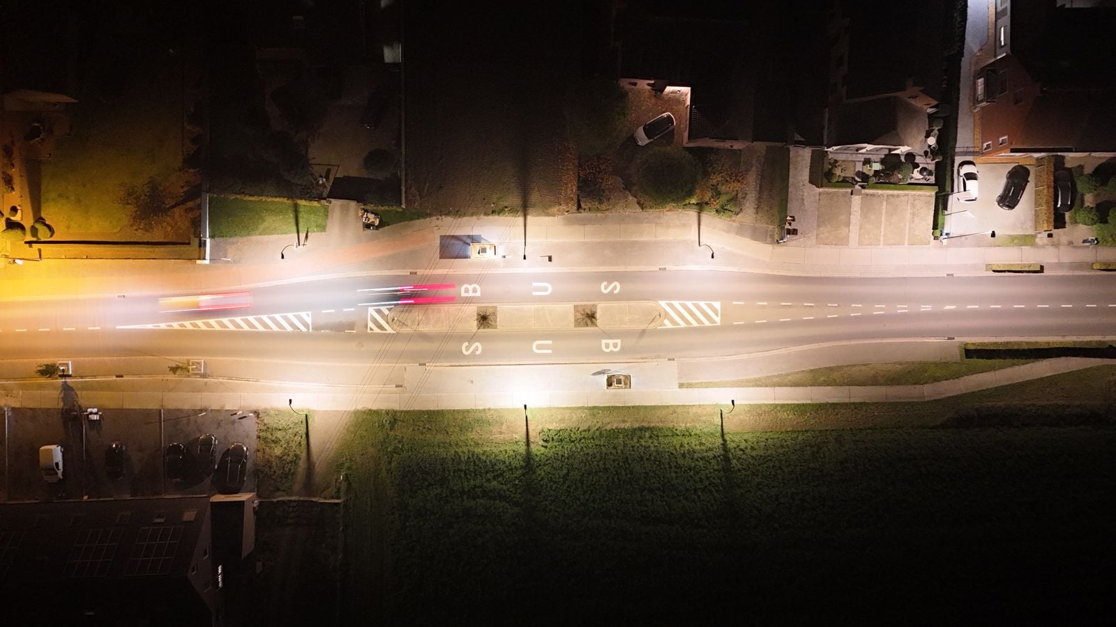drone swarm night sky