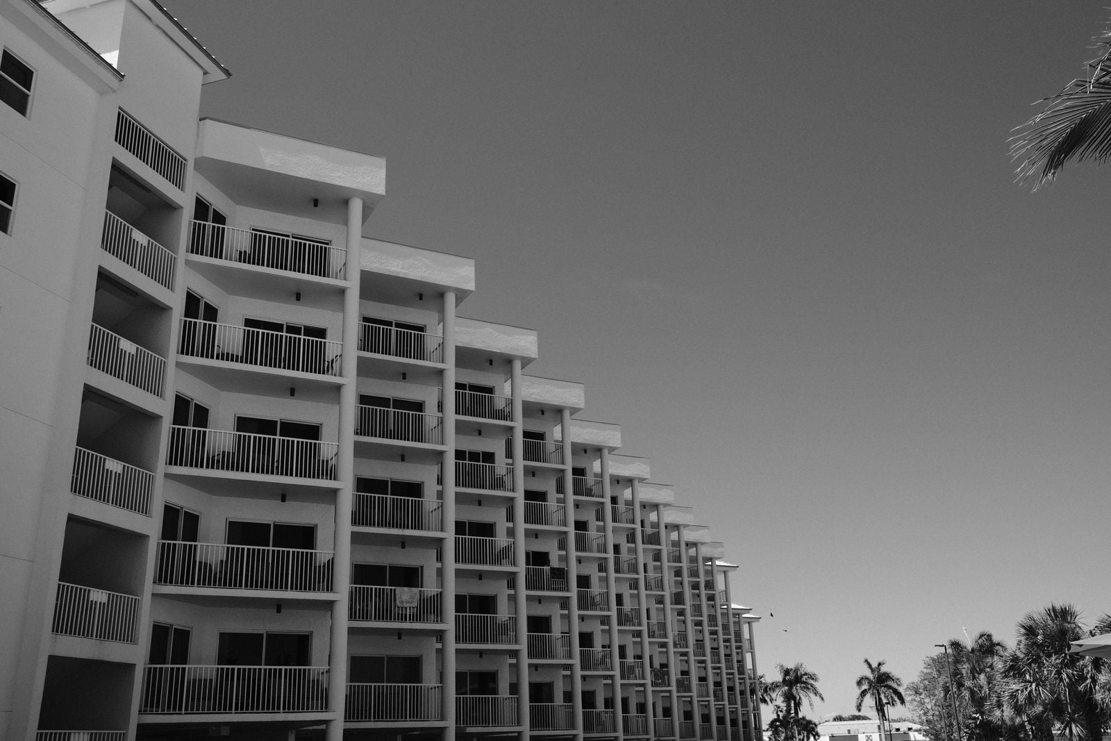 Florida apartment building exterior
