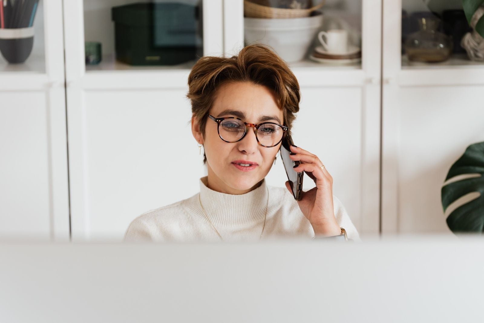 aging parent phone call