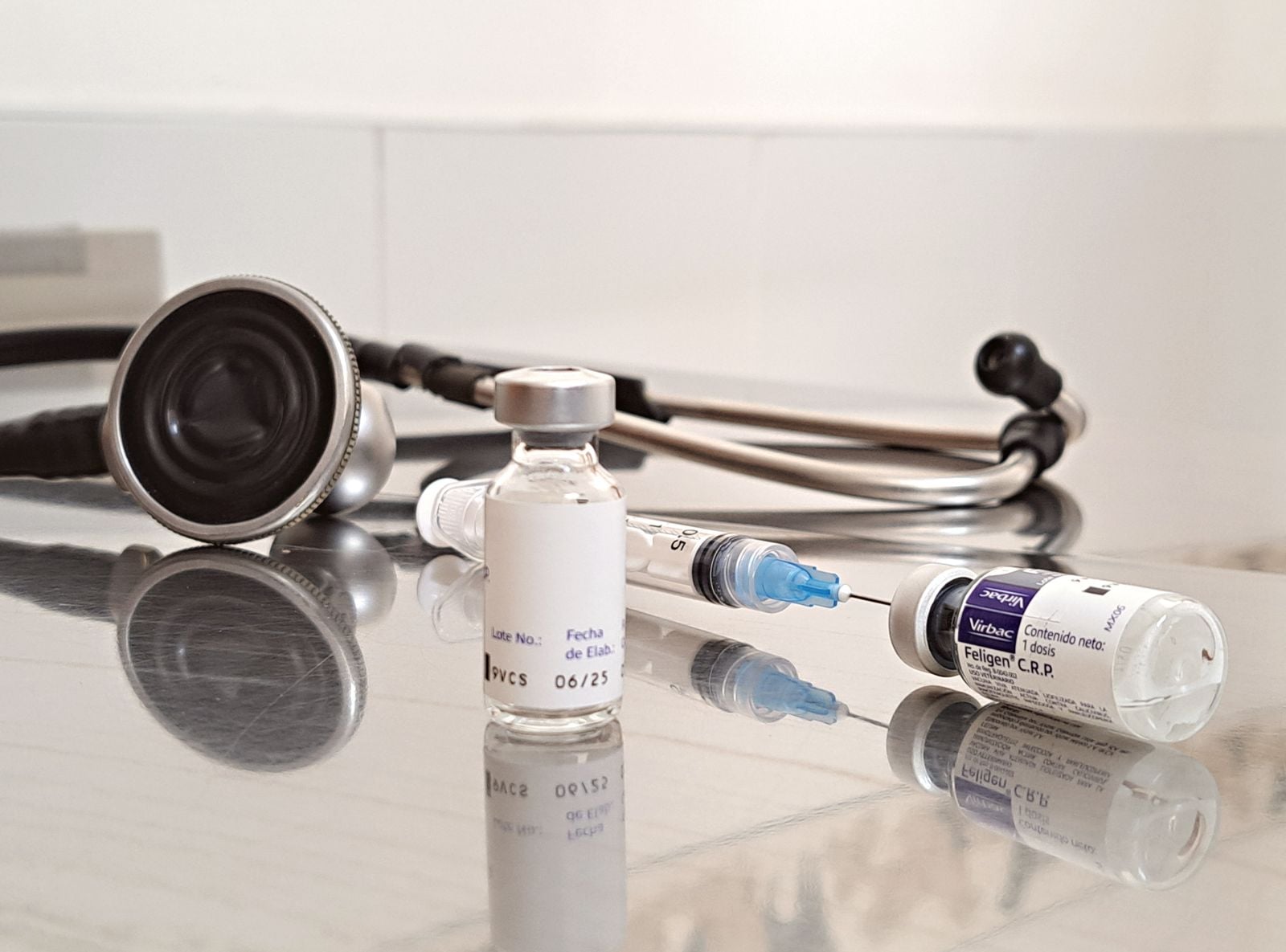 measles vaccine vial