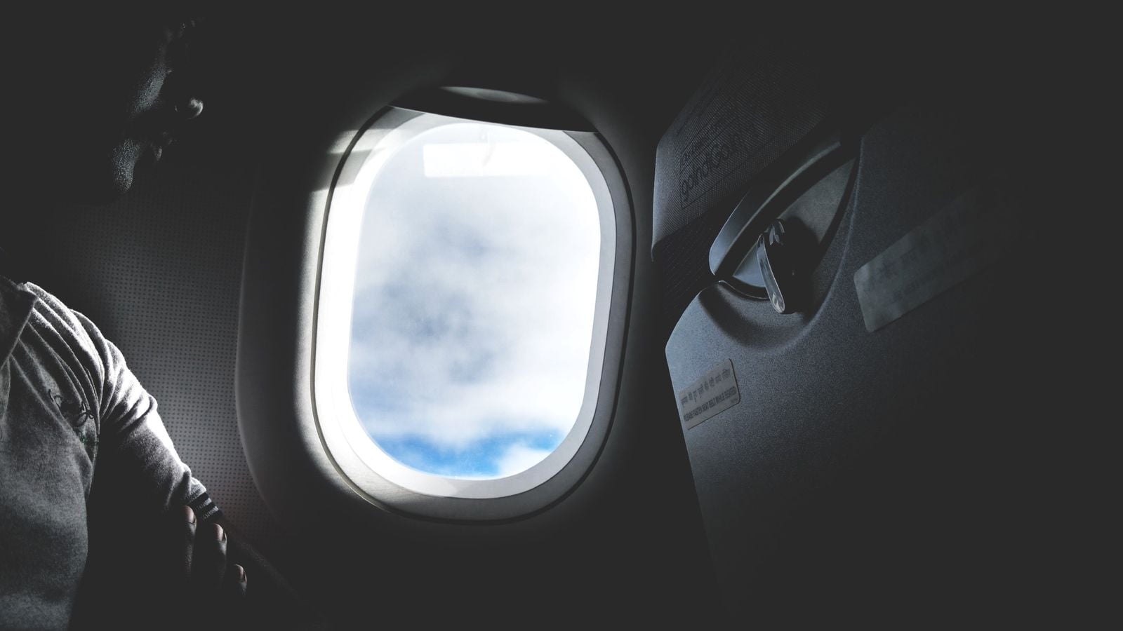 person alone window