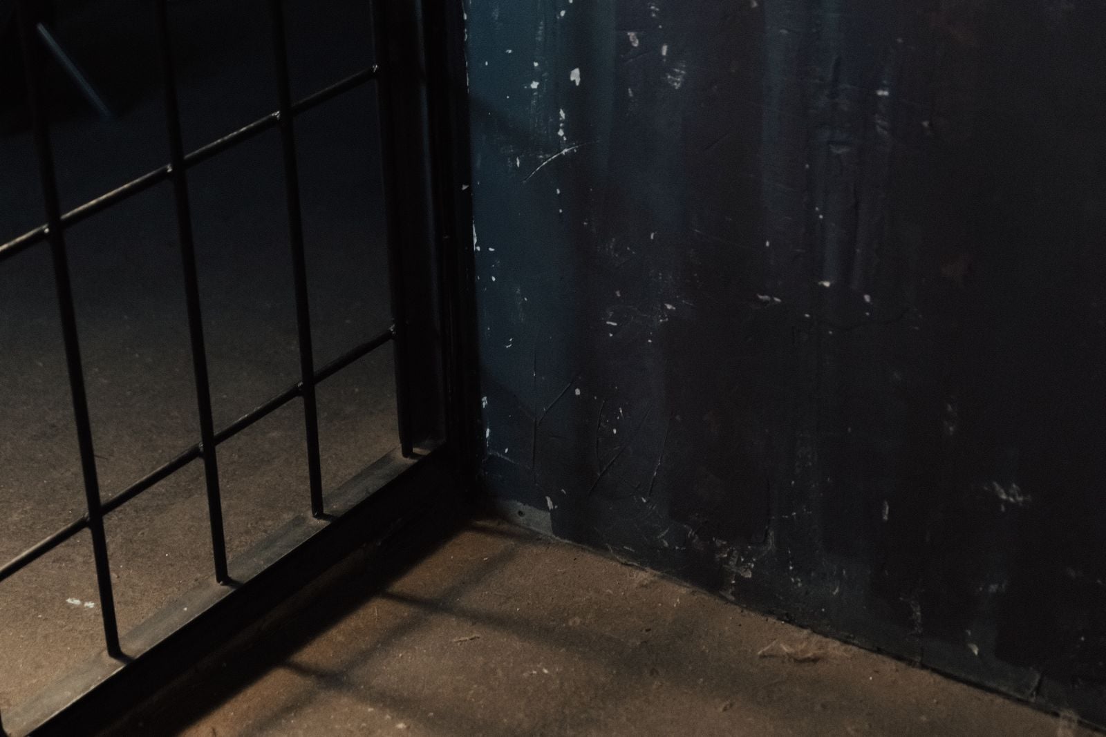 prison hallway shadows