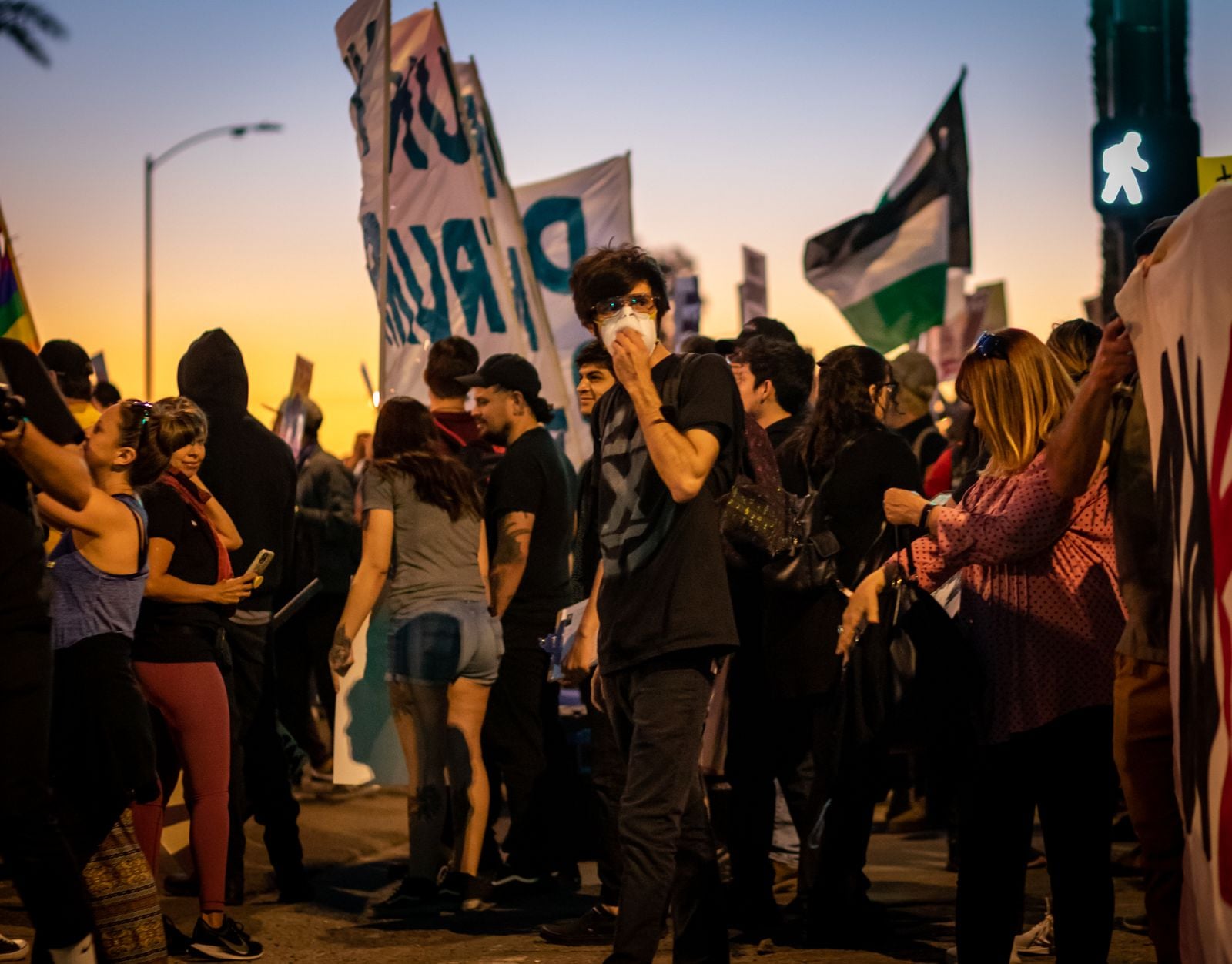 student protest encampment